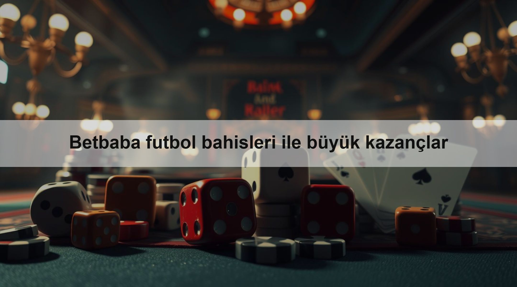 Betbaba futbol bahisleri ile büyük kazançlar 1 Betbaba futbol bahisleri ile büyük kazançlar